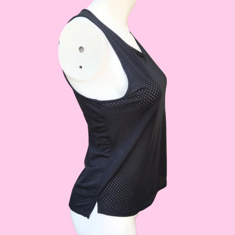 Nike Womens Dri-Fit One Luxe Breathe Standard Tank Top X-SMALL